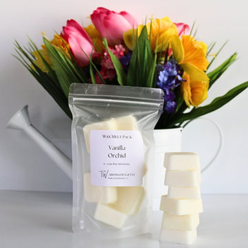 Vanilla Orchid Wax Melt Pack (Spring) - 6 Count