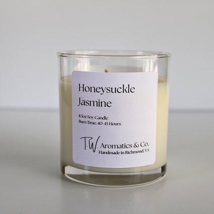 Honeysuckle Jasmine Tumbler Candle (Spring)