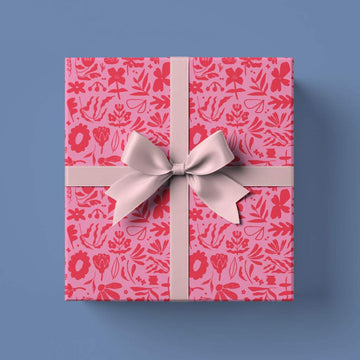Flowers wrapping paper
