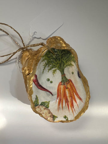 Carrots oyster ornament