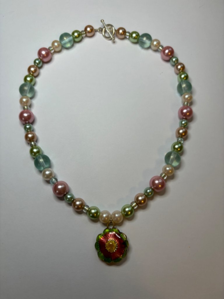 Spring Flower Necklace