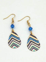 Chevron Print Earrings