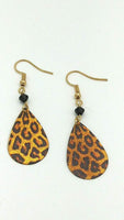 Leopard Print Earrings