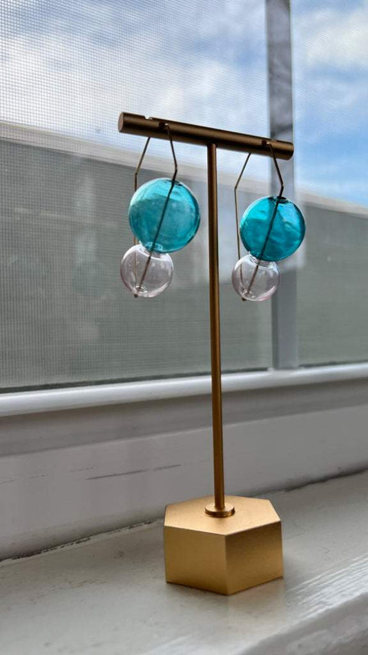 Bubble Murano Glass Earrings