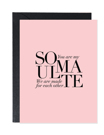 SOULMATE | LOVE GREETING CARDS