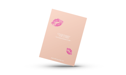 SMOOCHES - IVORY | FEMININE GREETING CARD