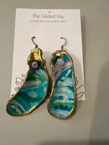 Small Oyster Shell earrings