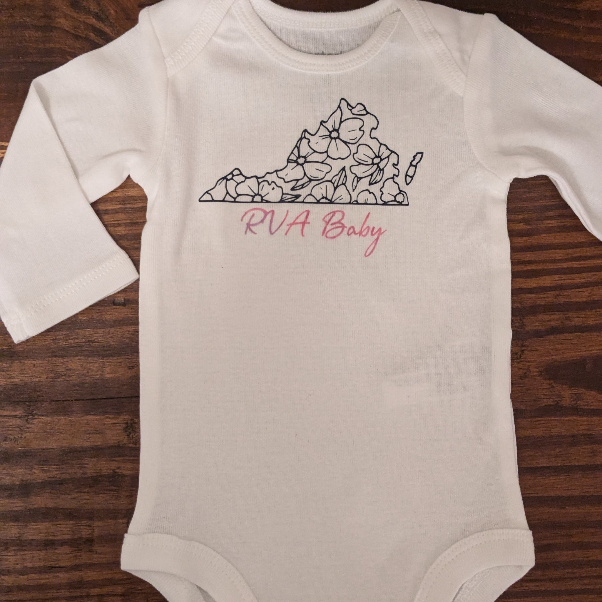 RVA Baby | Richmond Baby long sleeve onesie