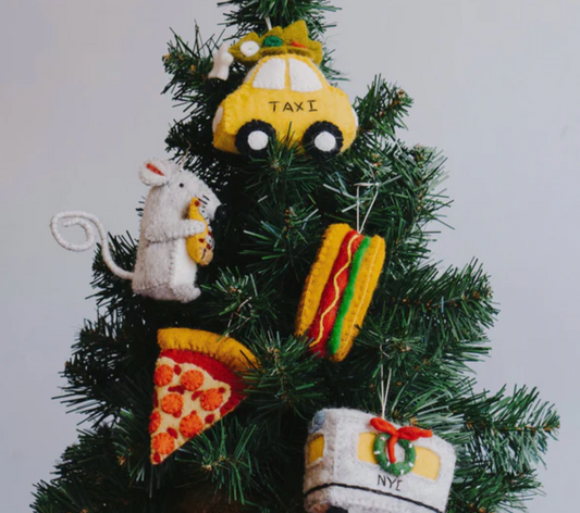 Felt Hot Dog Ornament