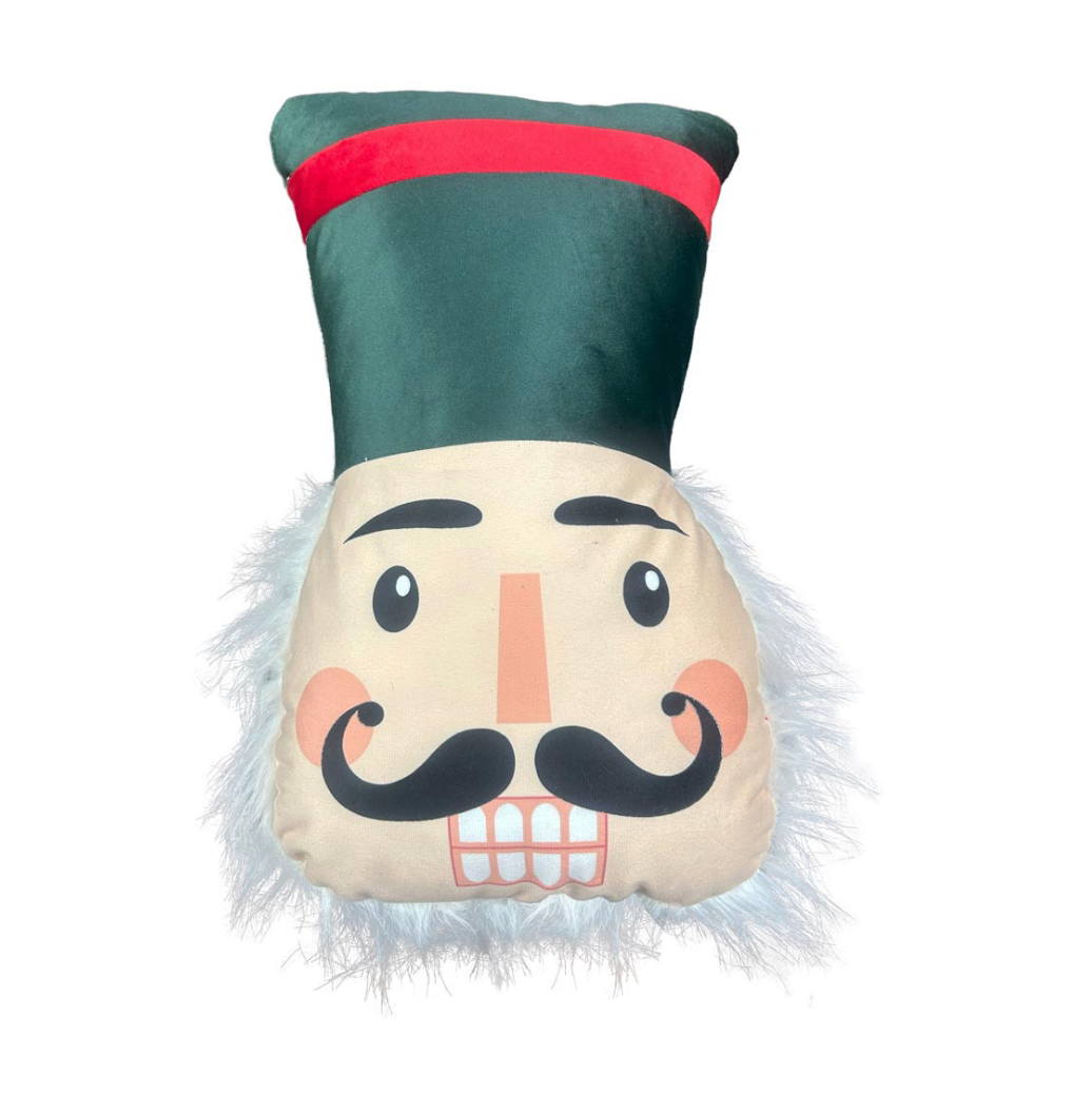 Christmas Nutcracker Decorative Pillow