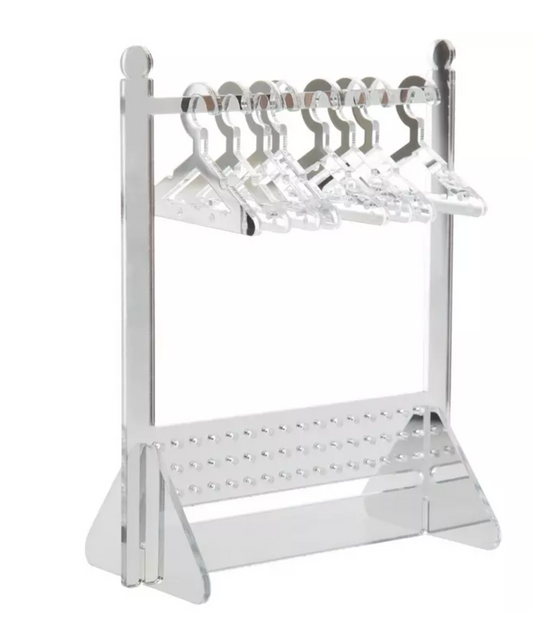 Mini Clothes Rack Jewelry Stand