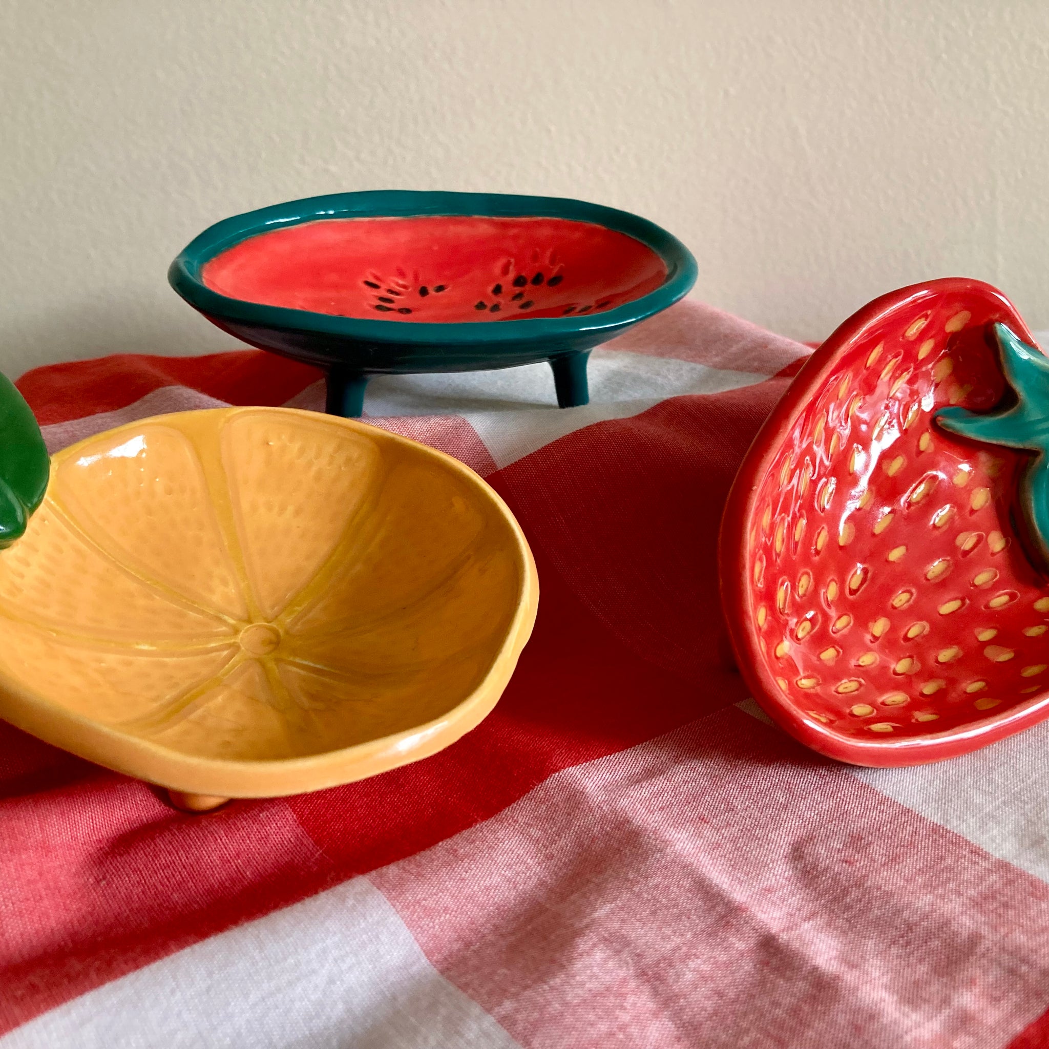 Strawberry Trinket Dish