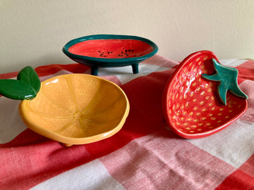 Strawberry Trinket Dish