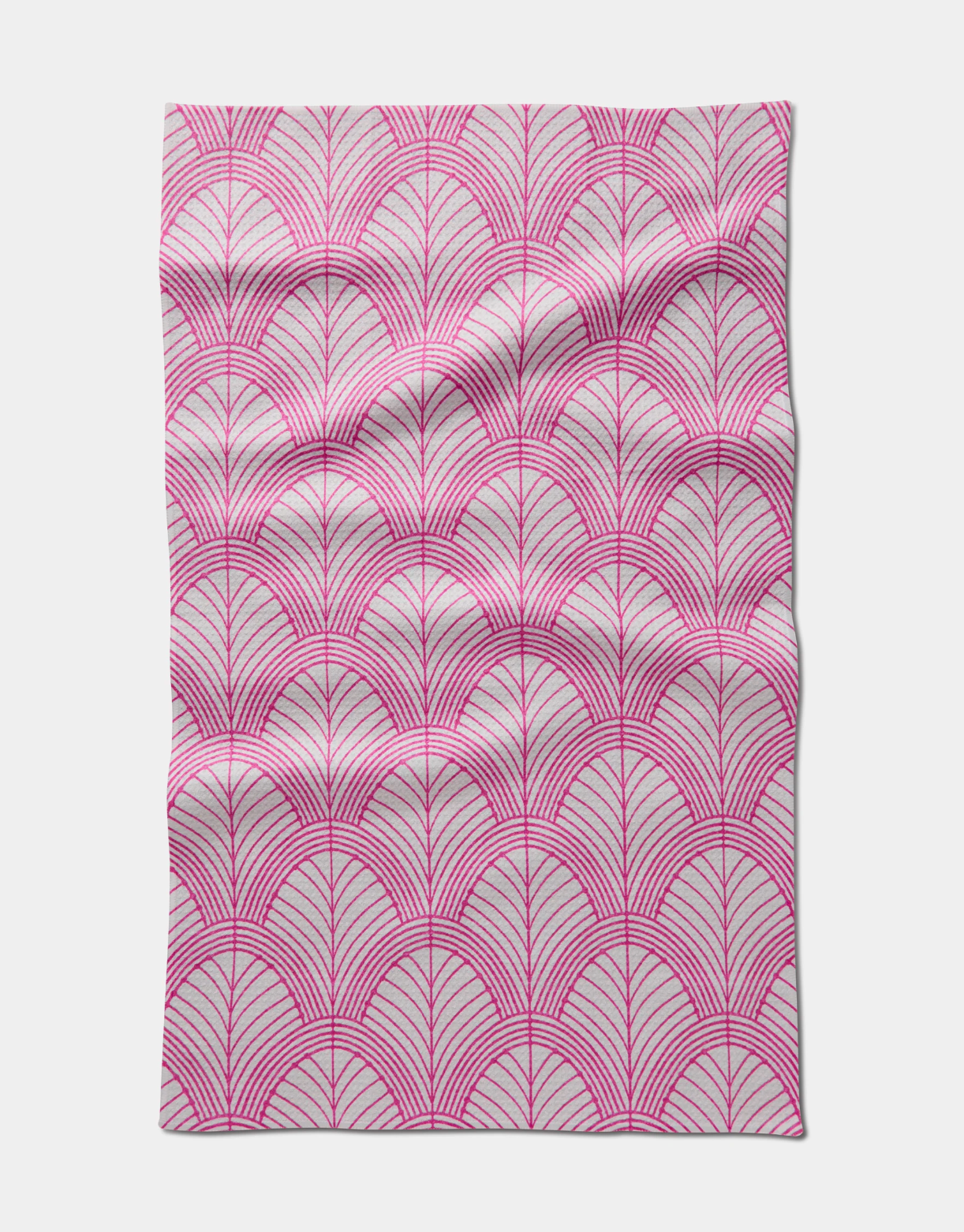 Geometry Kitchen Tea Towel - Bright Neutrals