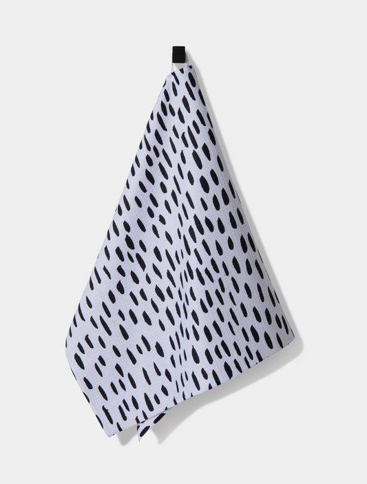 Geometry Kitchen Tea Towel - Bright Neutrals