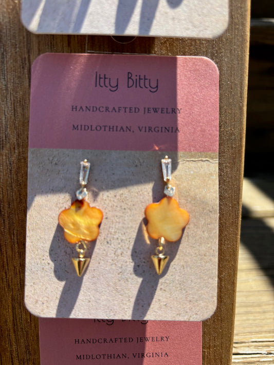 Handmade Dangle Earrings with Hypoallergenic Posts