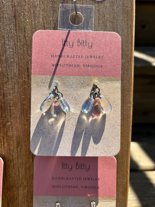 Handmade Dangle Earrings with Hypoallergenic Posts