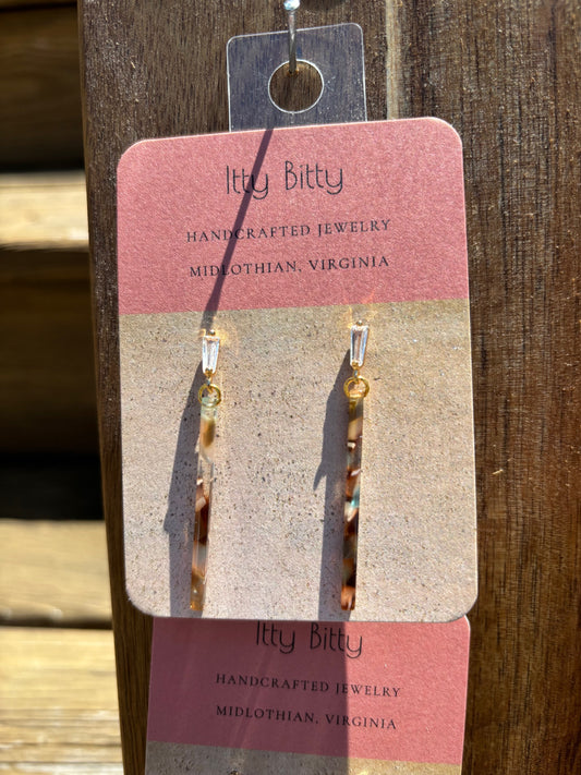 Handmade Dangle Earrings with Hypoallergenic Posts