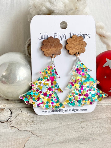 Large Holiday Earrings