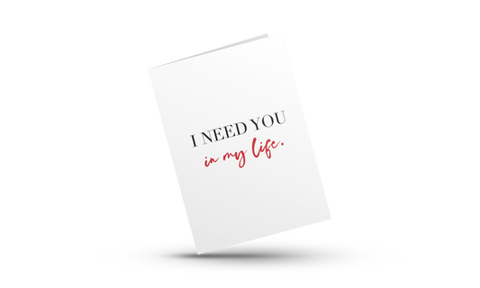 THE THOUGHT OF YOU MAKES ME SMILE | LOVE GREETING CARDS