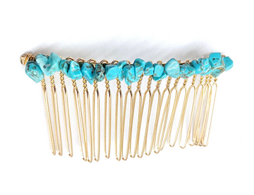 Natural Stone Hair Comb