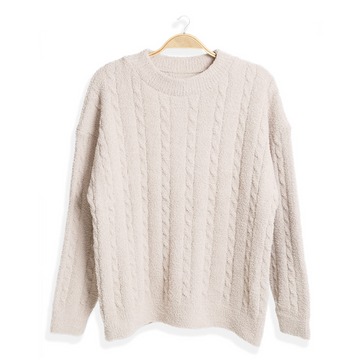 Solid Ribbed Super Soft Sweater