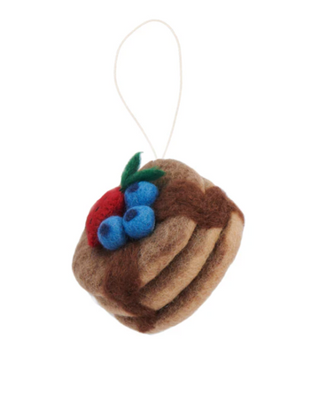 Full Stack Pancake Felt Ornament