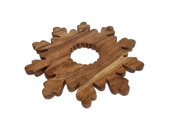 Holiday Wreath Cutting Board