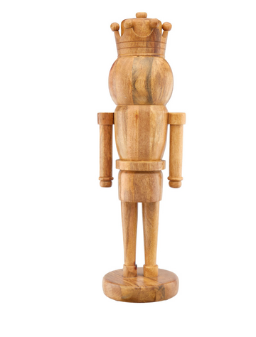 Christmas Nutcracker Solid Mango Wood Decor